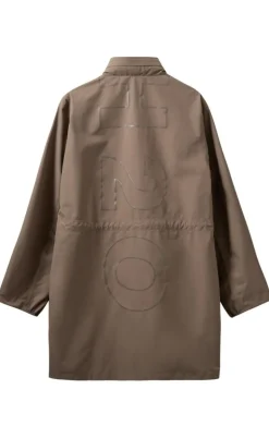 H2O Regnjakke - Rømø Long Unisex - Dusty Oak