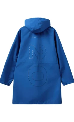 H2O Regnjakke - Rømø Long Unisex - Blue