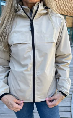 H2O Regnjakke - Rømø Unisex - Warm Grey