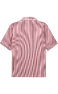 H2O Skjorte - Rønne Essential - Red/White