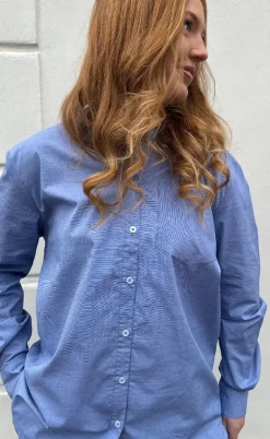 H2O Skjorte - Rønne Essential LS - Blue