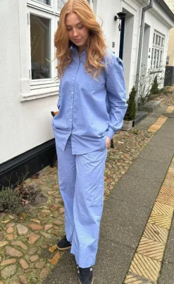 H2O Skjorte - Rønne Essential LS - Blue