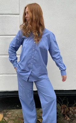 H2O Skjorte - Rønne Essential LS - Blue