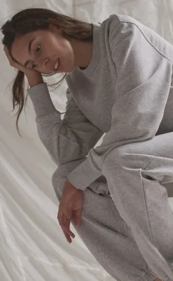 H2O Sweater - Base Sweat O'Neck - Light Grey Melange