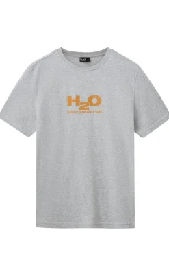 H2O T-Shirt - Logo - Lt. Grey Mel