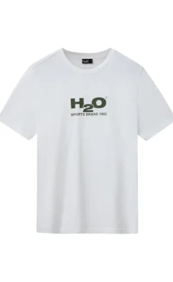 H2O T-Shirt - Logo - White
