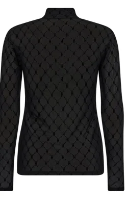 Hype The Detail Bluse - Mesh Turtle Neck - 9