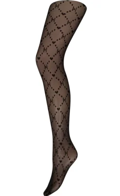 Hype The Detail Strømpebukser - 16071 - Black