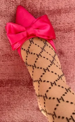 Hype The Detail Strømpebukser - Logo 25 Denier - Golden