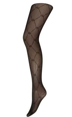 Hype The Detail Strømpebukser - Lurex - Golden