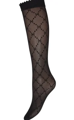 Hype The Detail Strømper - Knee High Logo - Black