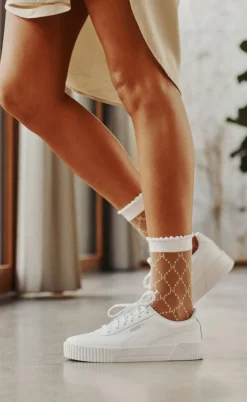 Hype The Detail Strømper - Logo 25d - Hvid