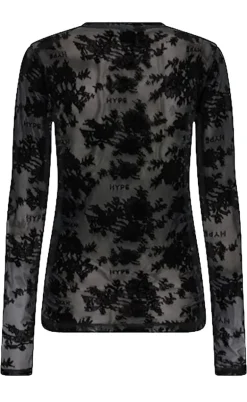 Hype The Detail Top - 14 - Black