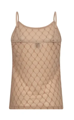 Hype The Detail Top - Mesh Singlet - Golden