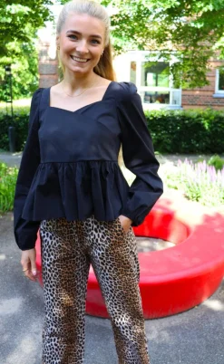 Liberte Bluse - Amber LS - Black