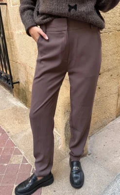 Liberte Bukser - Frede - Dark Brown