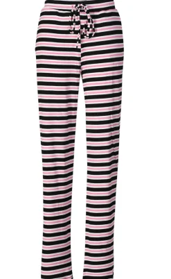 Liberte Bukser - Natalia - Black Bubblegum/White Stripe