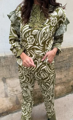 Liberte Bukser - Tia - Army