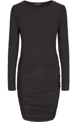 Liberte Kjole - Alma Long - Black