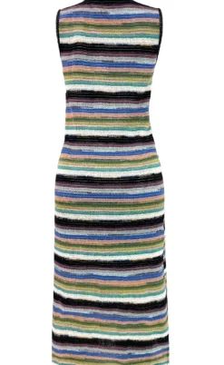 Liberte Kjole - Bia - Blurred Multi Stripe