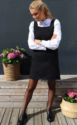 Liberte Kjole - Coco - Grey/Black