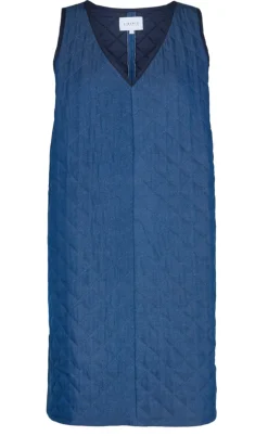 Liberte Kjole - Dibby Quilt - Blue Denim