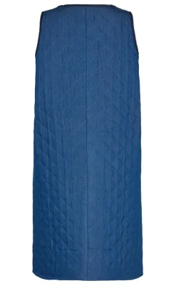 Liberte Kjole - Dibby Quilt - Blue Denim