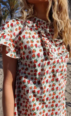 Liberte Kjole - Tia Frill - Strawberry