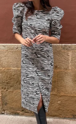 Liberte Kjole - Winnie - Zebra