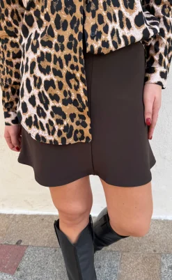 Liberte Nederdel - Henne - Dark Brown