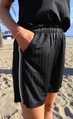 Liberte Shorts - Felia - Black Simili