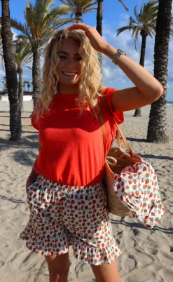 Liberte Shorts - Tia Frill - Strawberry