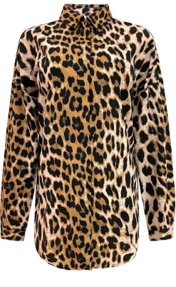 Liberte Skjorte - Sara - Big Lux Leo