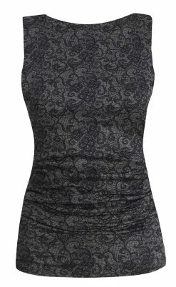 Liberte Top - Alma Turn - Black Lace