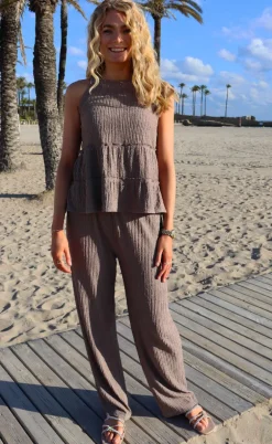 Liberte Top - Anni - Brown