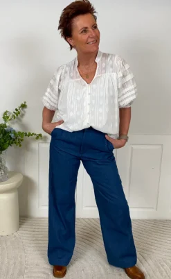 Lollys Laundry Bluse - June - White