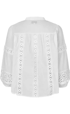 Lollys Laundry Bluse - June - White