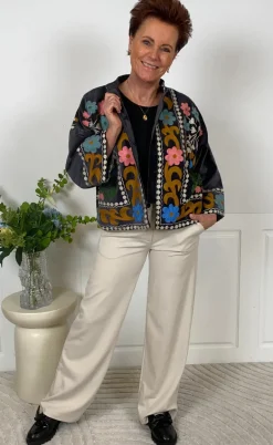 Lollys Laundry Jakke - Amby - Washed Black