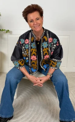 Lollys Laundry Jakke - Amby - Washed Black