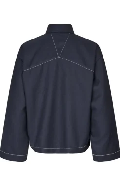 Lollys Laundry Jakke - Khai - Dark Blue