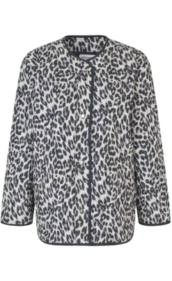 Lollys Laundry Jakke - Lily - Leopard Print
