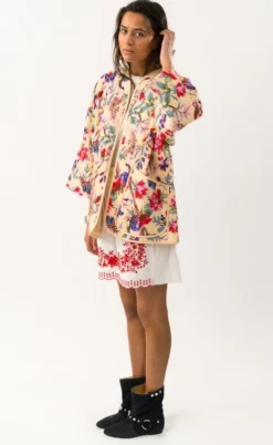 Lollys Laundry Jakke - Lulu - Flower Print