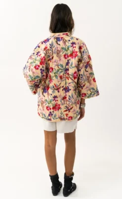 Lollys Laundry Jakke - Lulu - Flower Print