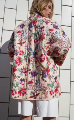 Lollys Laundry Jakke - Lulu - Flower Print