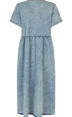 Lollys Laundry Kjole - Aliya - Washed Denim