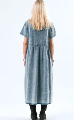 Lollys Laundry Kjole - Aliya - Washed Denim