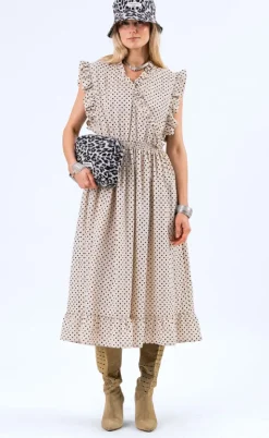 Lollys Laundry Kjole - Idina - Creme