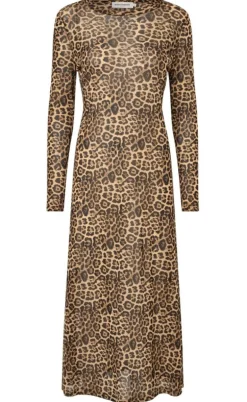 Lollys Laundry Kjole - Logan Maxi - Leopard Print