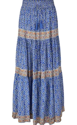 Lollys Laundry Nederdel - Diamond - Blue