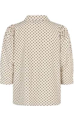 Lollys Laundry Skjorte - Bono - Creme